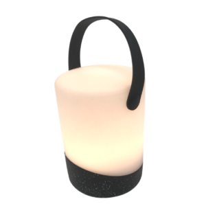 Campinglamp met speaker Mably Plus concrete