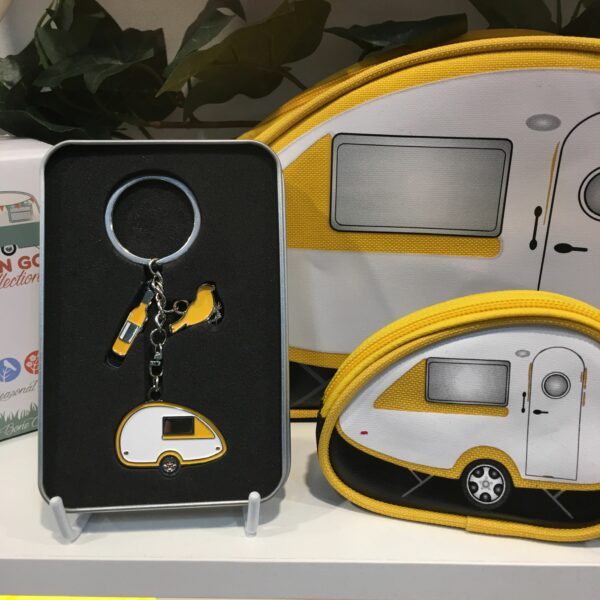 teardrop caravan portemonnee toilettas van go