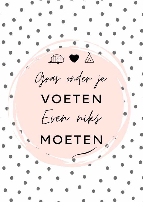 Set ansicht kaarten kamperen - Afbeelding 2