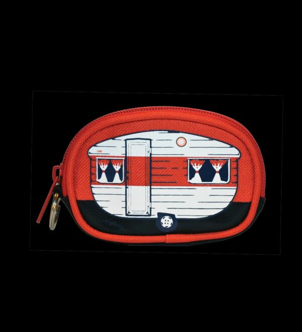 portemonnee caravan rood