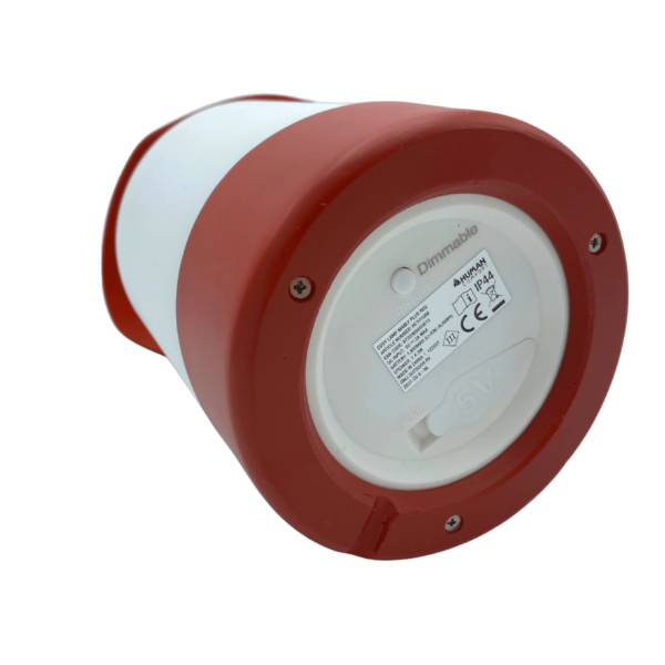 camping lamp met speaker mably plus red human comfort