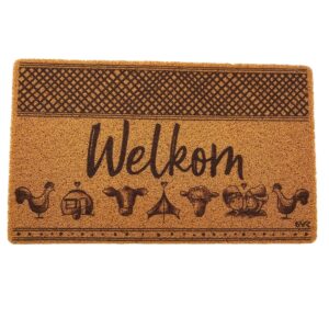 svr mat welkom droogloopmat caravan voortent