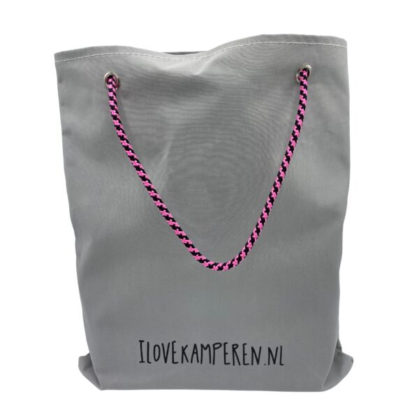 tas van tentdoek I love kamperen2