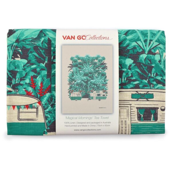 theedoek linnen caravans mint
