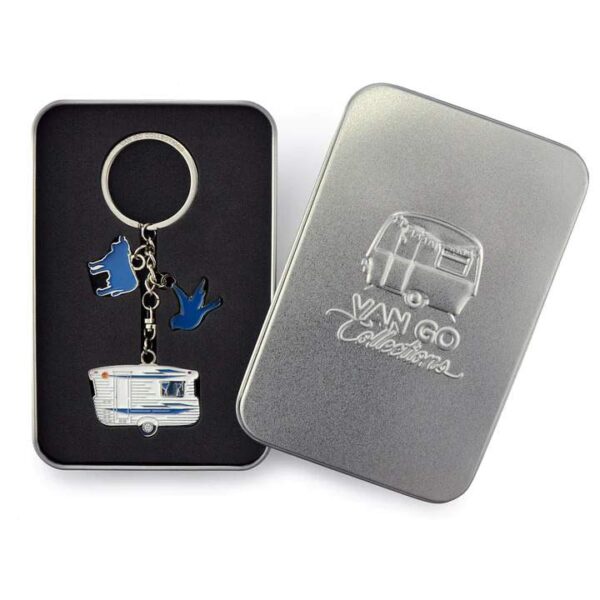 Sleutelhanger Bluey caravan