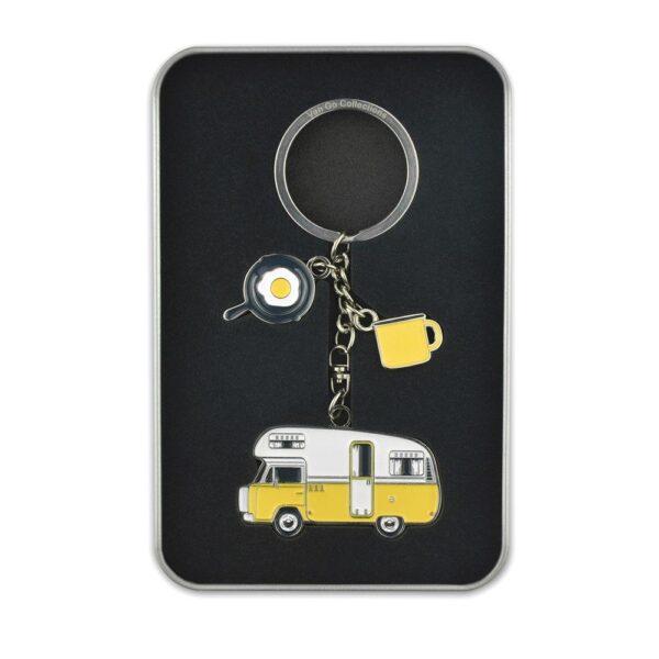 sleutelhanger gele camper van go