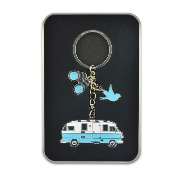 sleutelhangers camper blauw van go 02