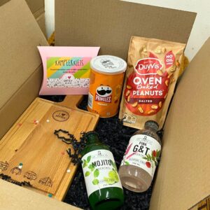 Borrelpakket voor op de camping
