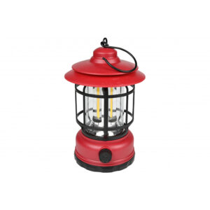 campinglamp lantaarn oplaadbaar rood