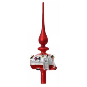 piek caravan kerstboom