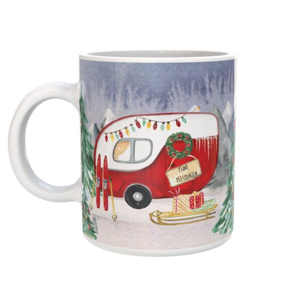 kerstmok I Love Kamperen caravan