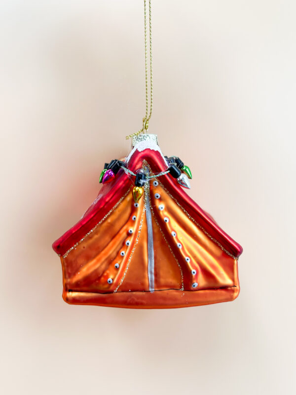 Kerstbal tent