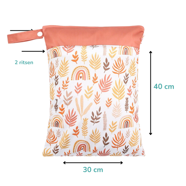 wet bag waterdichte tas Sunny Bloom