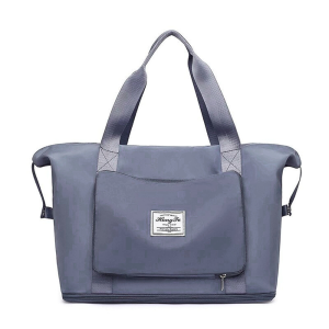 strandtas campingtas blauw