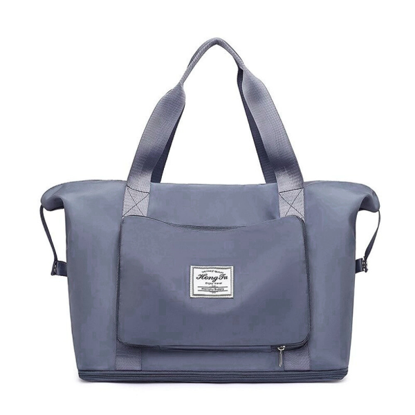 strandtas campingtas blauw
