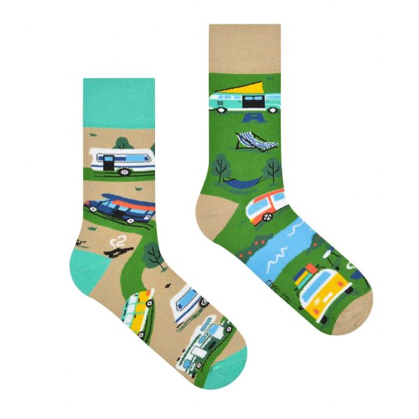 sokken campers en caravans Spox Mismatched sokken
