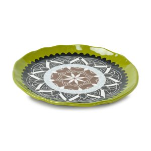 rebel outdoor groen-ontbijtbord-22-cm
