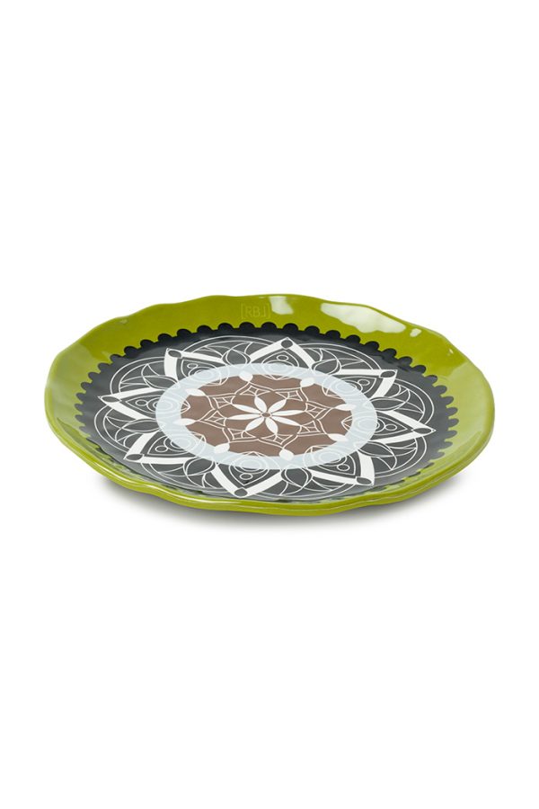 rebel outdoor groen-ontbijtbord-22-cm