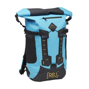 rugtas roll top waterdicht blauw rebel outdoor