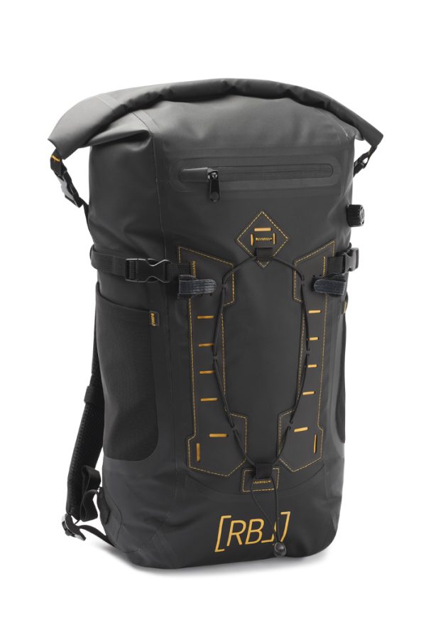 rugzak rolltop waterdicht rebel outdoor zwart