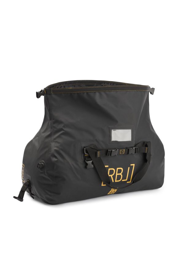 weekendtas zwart waterdicht tarpaulin 40 liter rebel outdoor
