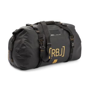 weekendtas zwart waterdicht tarpaulin 40 liter rebel outdoor