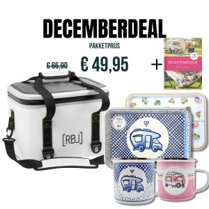 I Love Kamperen voordeelpakket dienblad mokken