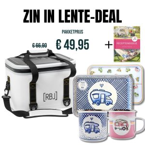 I Love Kamperen voordeelpakket dienblad mokken